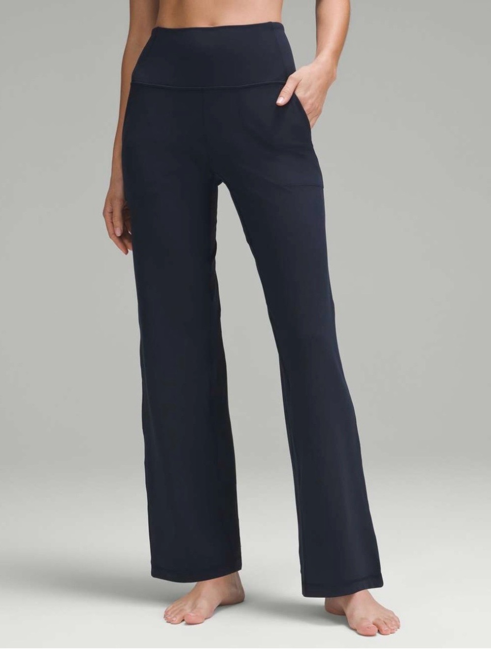 Lululemon Wide-Leg High-Rise Align Pants True Navy